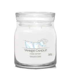 Fabrique de Styles Bougies Parfumées>Bougie jarre parfumée Coton frais 65h Blanc