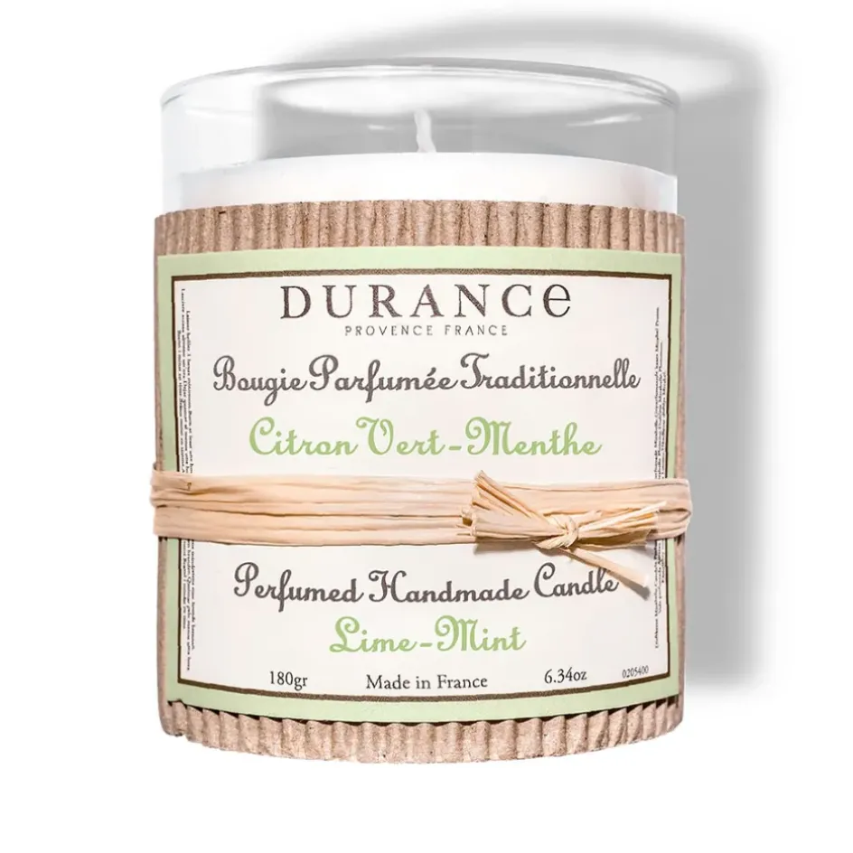 Fabrique de Styles Bougies Parfumées>Bougie parfumée Citron Vert Menthe 40h