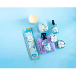 Fabrique de Styles Bougies Parfumées>Bougie parfumée Coton Thé Blanc- Udani Multicolore