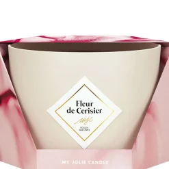 Fabrique de Styles Bougies Parfumées>Bougie parfumée Fleur de cerisier 70h