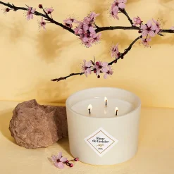 Fabrique de Styles Bougies Parfumées>Bougie parfumée Fleur de cerisier 70h