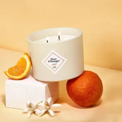 Fabrique de Styles Bougies Parfumées>Bougie parfumée Fleur d'oranger 70h