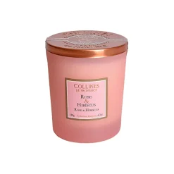 Fabrique de Styles Bougies Parfumées>Bougie parfumée et Hibiscus 40h Rose