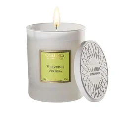 Fabrique de Styles Bougies Parfumées>Bougie parfumée Verveine 40h Blanc