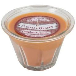 Fabrique de Styles Bougies Parfumées>Bougie senteur cannelle d12 - Bougie Gourmande Orange