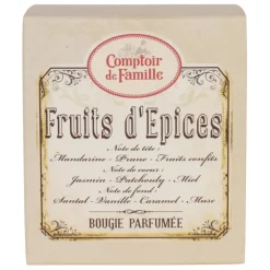 Fabrique de Styles Bougies Parfumées>Bougie senteur fruits d'épices Orange