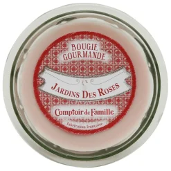 Fabrique de Styles Bougies Parfumées>Bougie senteur jardin des rose poudré Rose Poudre