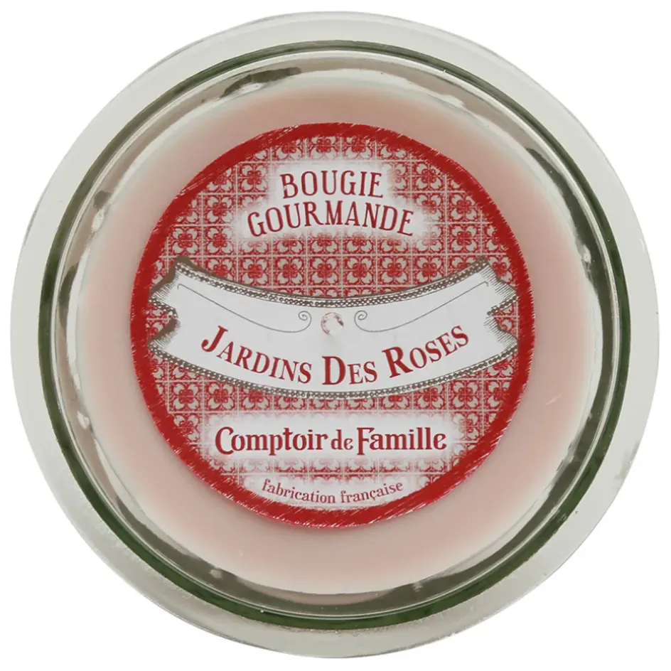 Fabrique de Styles Bougies Parfumées>Bougie senteur jardin des rose poudré Rose Poudre