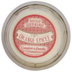 Fabrique de Styles Bougies Parfumées>Bougie senteur orange épicée Crème