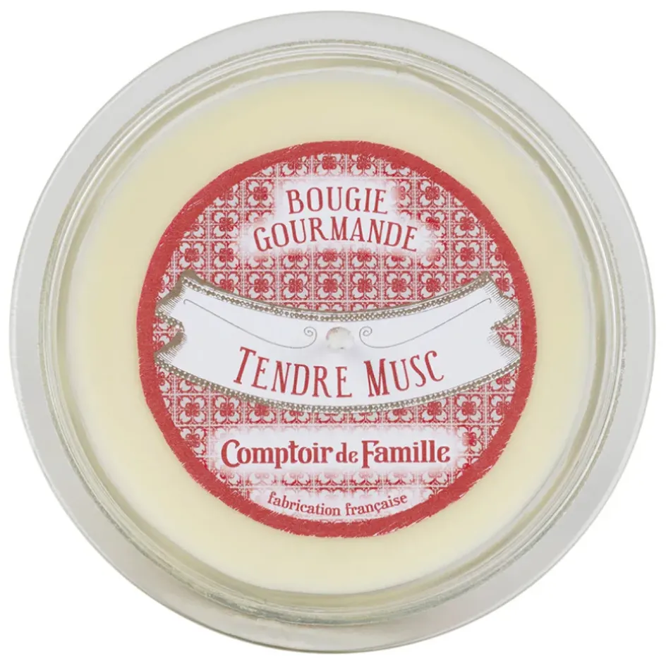 Fabrique de Styles Bougies Parfumées>Bougie senteur tendre musc gourmande 220g - Boug-Gourm Vanille