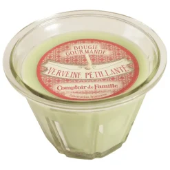 Fabrique de Styles Bougies Parfumées>Bougie senteur verveine pétillante Vert