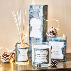 Fabrique de Styles Bouquets Parfumés>Bouquet parfumé cèdre sauvage 245ml Vert