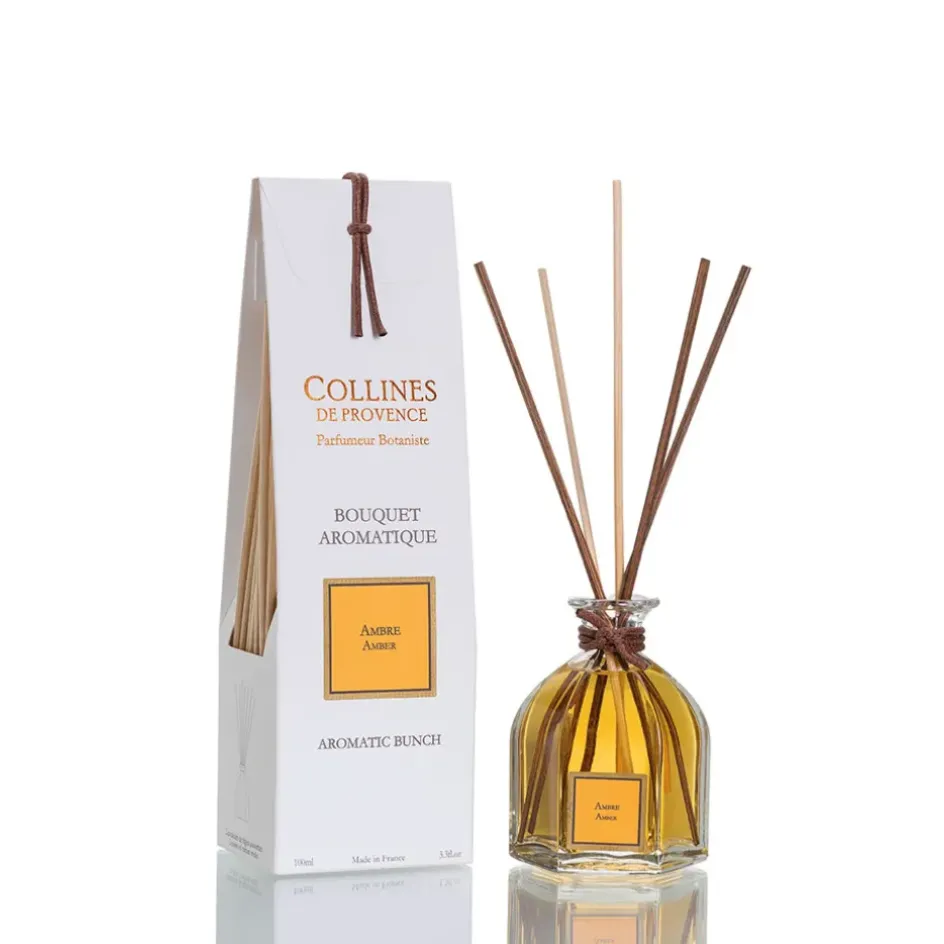 Fabrique de Styles Bouquets Parfumés>Bouquet parfume ambre 100ml Multicolore