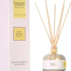 Fabrique de Styles Bouquets Parfumés>Bouquet parfume soie sauvage Blanc
