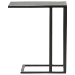 Fabrique de Styles Bouts De Canapé Et Tables D'appoint>Bout de canape en aluminium et fer - Felia Noir