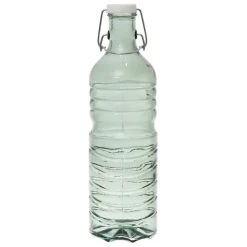Fabrique de Styles Carafes Et Pichets>Bouteille en verre et inox et silicone 1.5l - Aheli Sauge