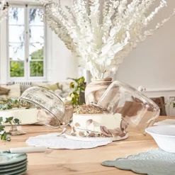 Fabrique de Styles Fleurs Et Plantes Artificielles>Branchage artificiel h118cm - Ceropia Blanc