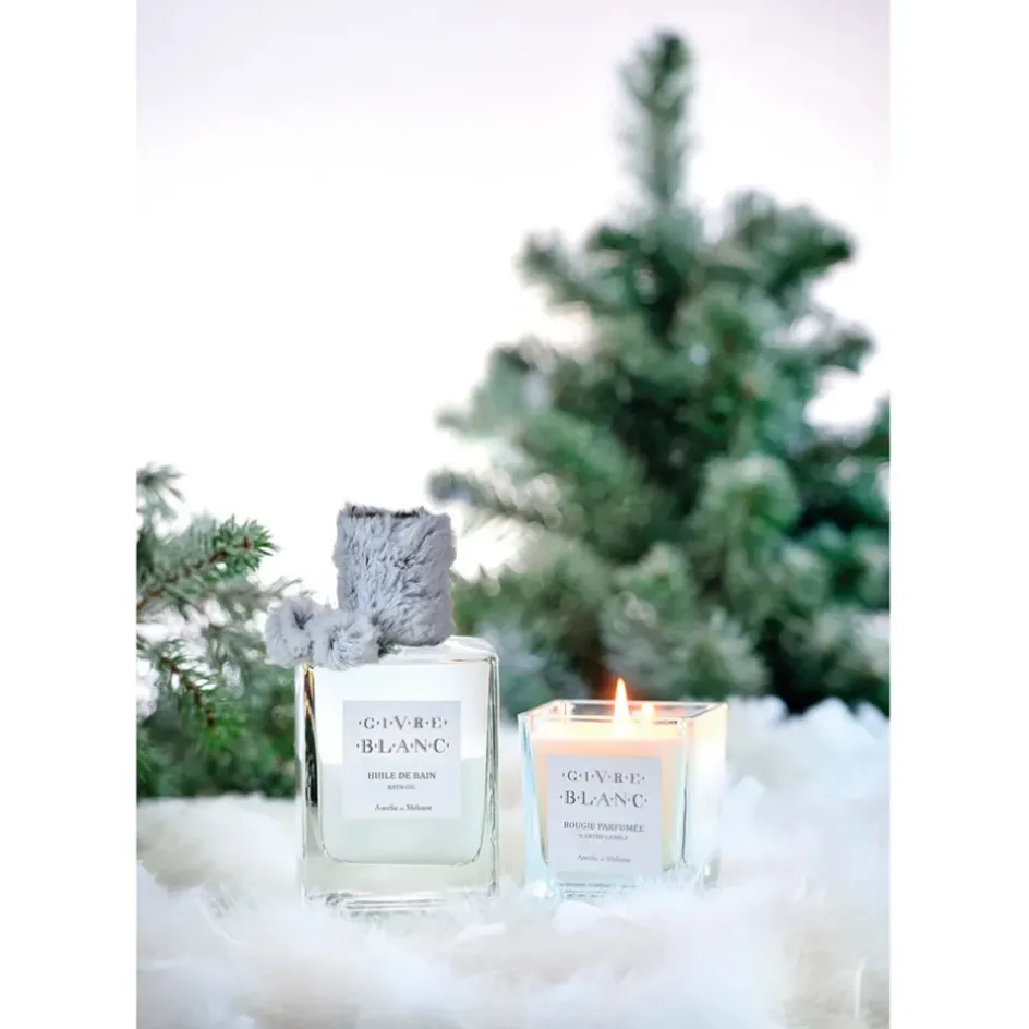 Fabrique de Styles Bouquets Parfumés>Bâton à parfum bergamote, rose, héliotrope 400 ml - Givre blanc Blanc, Gris