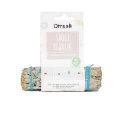 Fabrique de Styles Méditation Et Yoga>Bâton de sauge blanche 10cm Vert