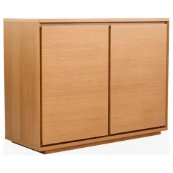 Fabrique de Styles Buffets Et Vitrines>Buffer 2 portes en chêne - Hazo Naturel