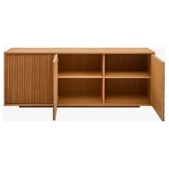 Fabrique de Styles Buffets Et Vitrines>Buffet 3 portes en chêne - Max Naturel