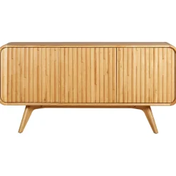 Fabrique de Styles Buffets Et Vitrines>Buffet 3 portes en chêne naturel L165cm - Sublime Miel