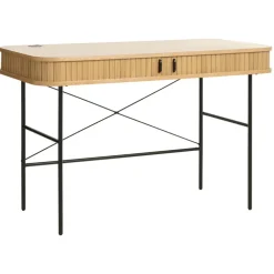 Fabrique de Styles Bureaux>Bureau placage chêne - Nola Naturel