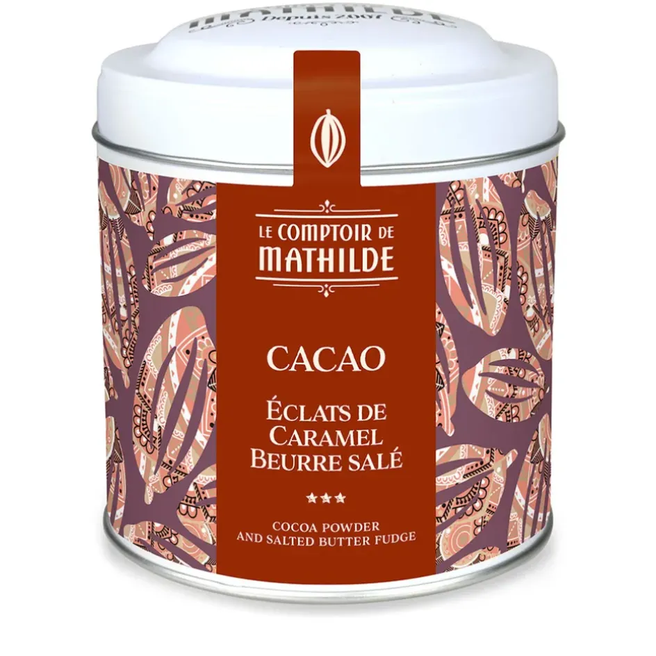 Fabrique de Styles Chocolats Et Confiseries>Cacao éclats de caramel beurre salé 230g