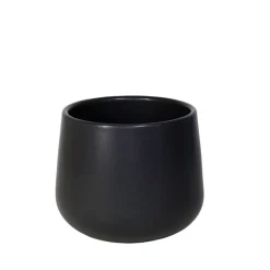 Fabrique de Styles Cache-pots Et Supports>Cache pot en céramique d13.5cm Anthracite