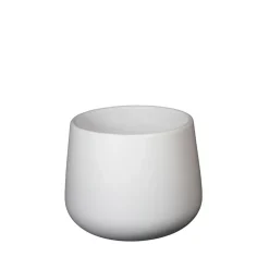 Fabrique de Styles Cache-pots Et Supports>Cache pot en céramique d13.5cm Blanc