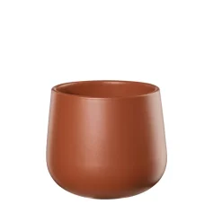 Fabrique de Styles Cache-pots Et Supports>Cache pot en céramique terracotta d13.5cm Cayenne