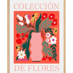 Fabrique de Styles Cadres Déco Et Affiches>Cadre bogota colecci 50x70cm lario chene Multicolore