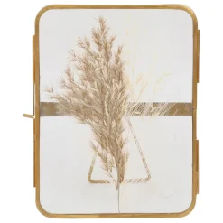 Fabrique de Styles Cadres Photos>Cadre photo en verre et laiton 10x15cm - Retro Doré