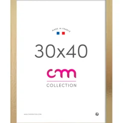 Fabrique de Styles Cadres Photos>Cadre photo 30x40cm Champagne