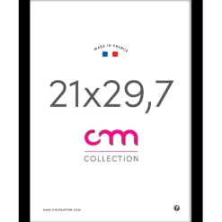 Fabrique de Styles Cadres Photos>Cadre photo 21x29.7cm lario Noir