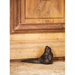 Fabrique de Styles Accessoires Et Quincaillerie>Cale porte lapin en fonte Brun