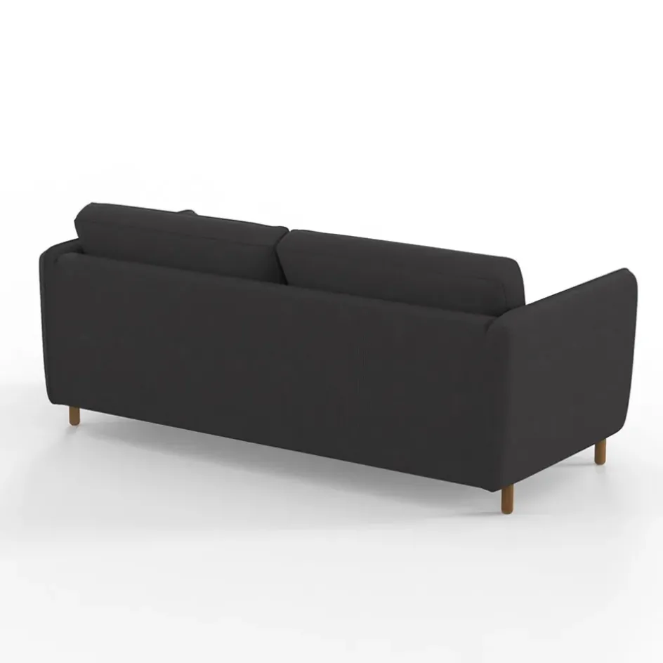 Fabrique de Styles Canapés Convertibles>Canapé convertible 2 places Bultex Gustave - Tissu - Enjoy Anthracite