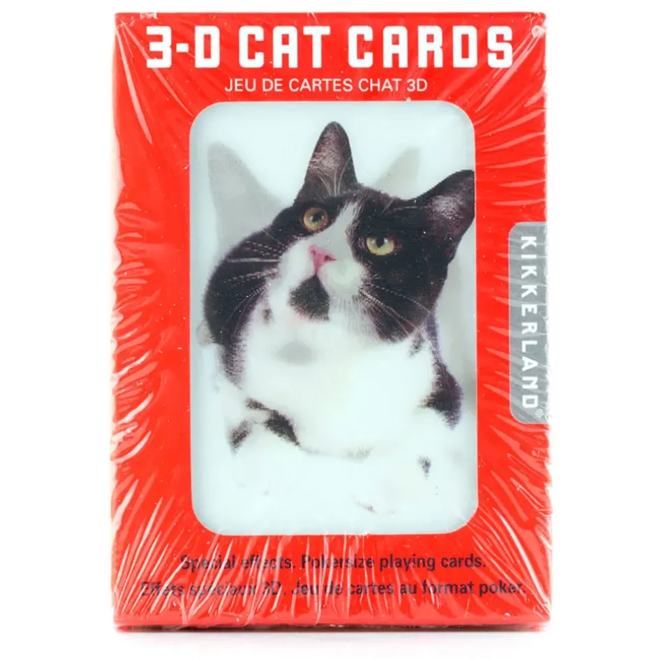 Fabrique de Styles Jeux>Cartes à jouer chats 3d Multicolore