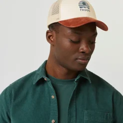 Fabrique de Styles Accessoires Mode>Casquette et écru taille unique Brique