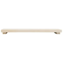 Fabrique de Styles Chemins De Table>Centre de table en marbre 38x15cm - Eskela Beige