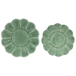 Fabrique de Styles Petits Objets Déco>Centre de table (x2) d40/d34cm - Floraly Sauge