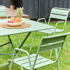 Fabrique de Styles Chaises, Fauteuils|Jardin>Chaise bridge d'extérieur en acier - Monceau Cactus