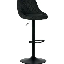 Fabrique de Styles Tabourets Et Chaises De Bar>Chaise de bar en tissu - O Neal Noir