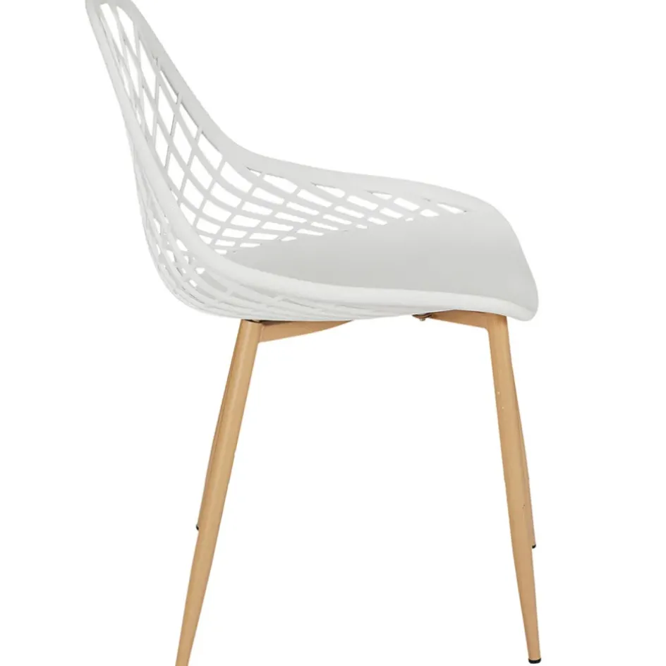 Fabrique de Styles Chaises, Fauteuils|Jardin>Chaise de jardin en plastique - Malaga Blanc