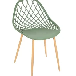 Fabrique de Styles Chaises, Fauteuils|Jardin>Chaise de jardin en plastique - Malaga Vert