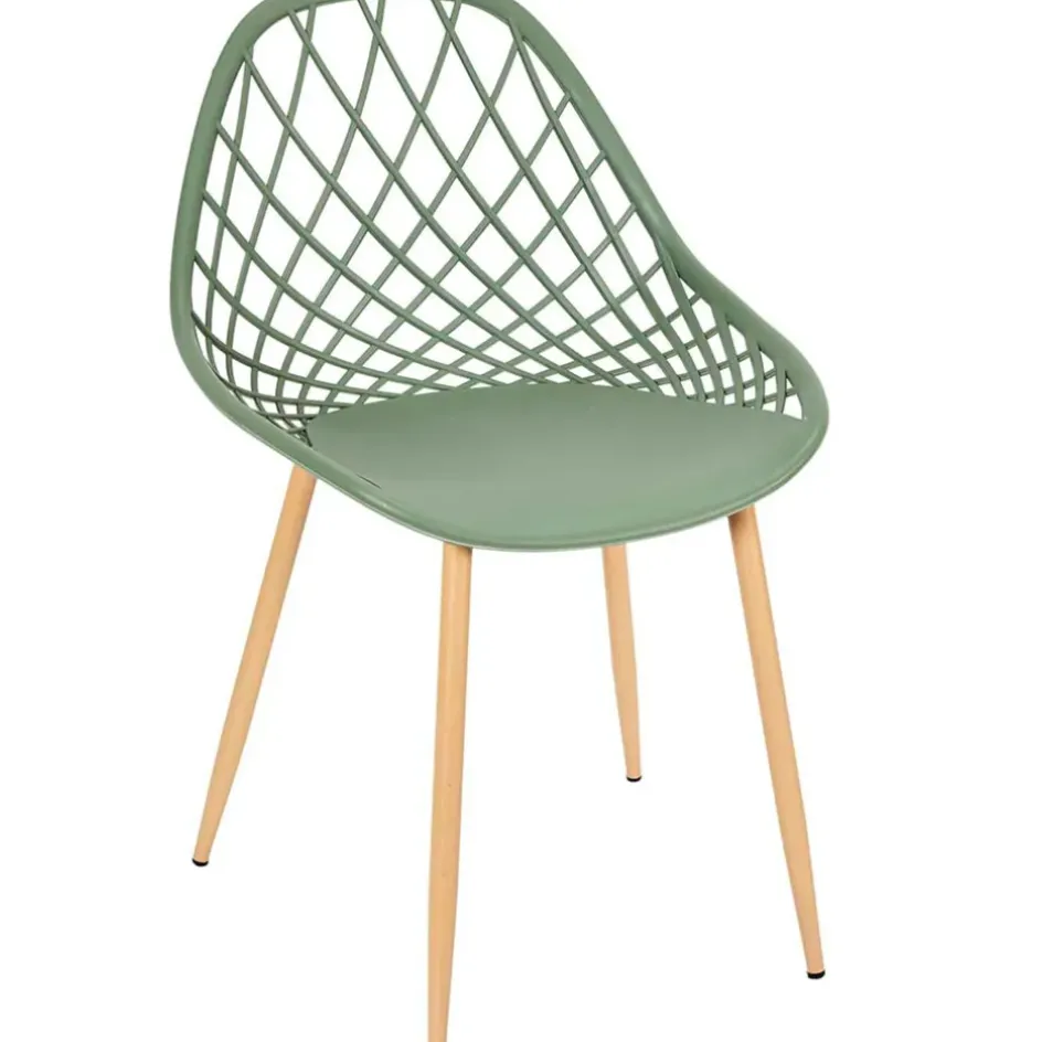 Fabrique de Styles Chaises, Fauteuils|Jardin>Chaise de jardin en plastique - Malaga Vert