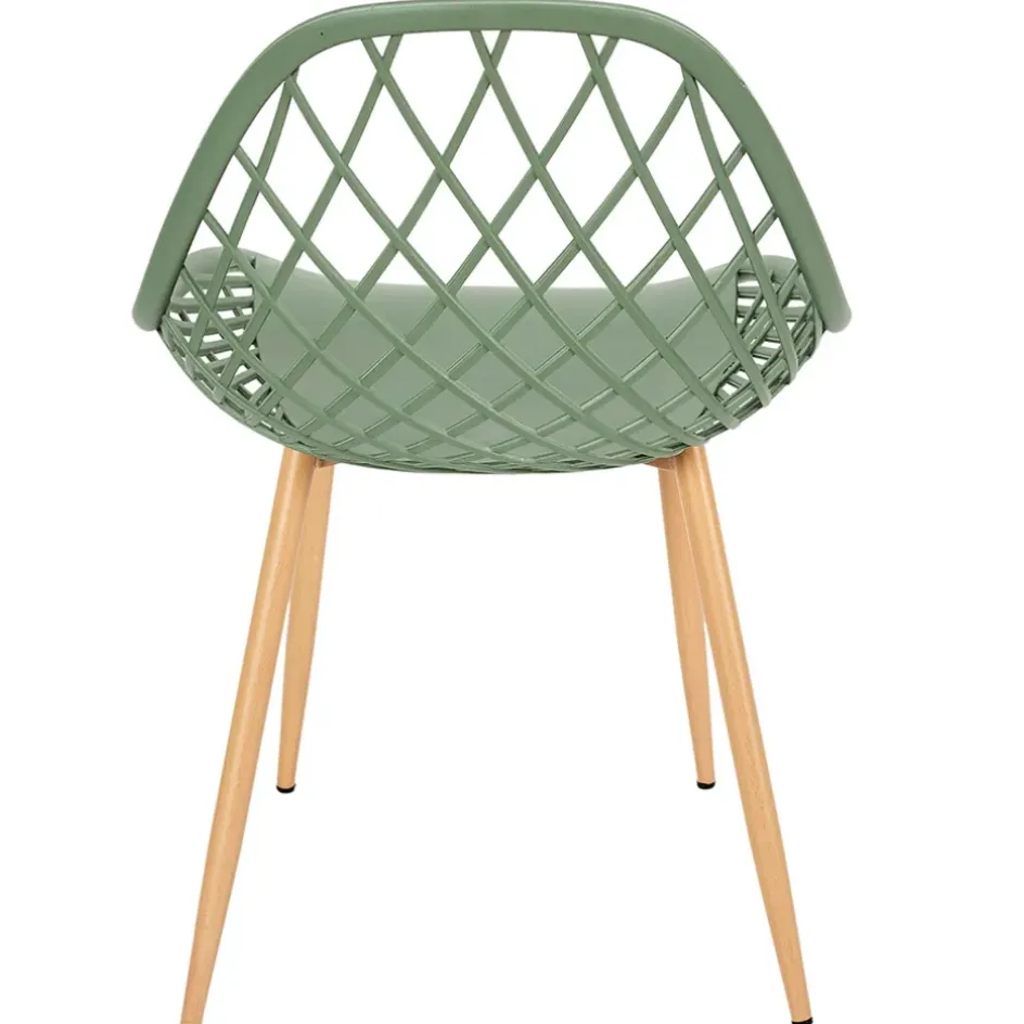 Fabrique de Styles Chaises, Fauteuils|Jardin>Chaise de jardin en plastique - Malaga Vert