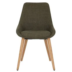 Fabrique de Styles Chaises>Chaise de salle à manger en tissu - Ben Kaki
