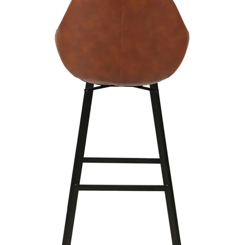 Fabrique de Styles Tabourets Et Chaises De Bar>Chaise haute pivotante h65cm - Moss Marron