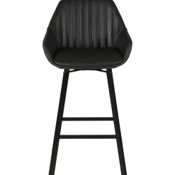 Fabrique de Styles Tabourets Et Chaises De Bar>Chaise haute pivotante veilli h65cm - Moss Noir